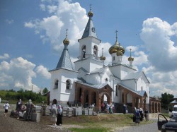Престольный праздник скита Святогорской лавры в с. Адамовка